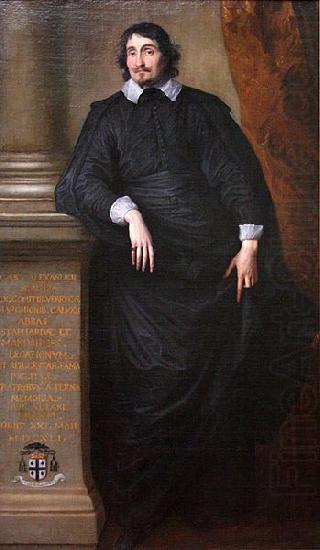 Caesar Alexander Scaglia, Abbot of Staffarda, Anthony Van Dyck